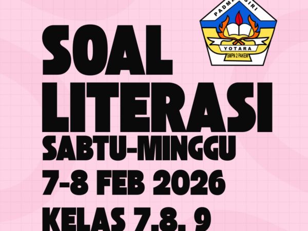 Soal Literasi Sabtu Minggu  7-8 Februari 2026